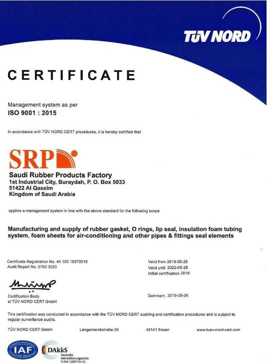 TUV NORD ISO 9001-2015 Archives - SRP